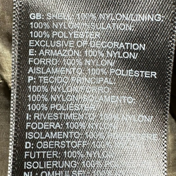 The North Face Men's Thermoball Puffer Full Zip Jacket Dijon Brown / Gold - XXL - Picture 5 of 9